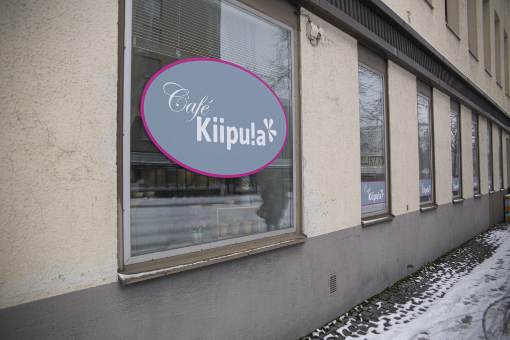 Kouvolan viihtyisä Cafe Kiipula sijaitsee aivan Kouvolan keskustassa.