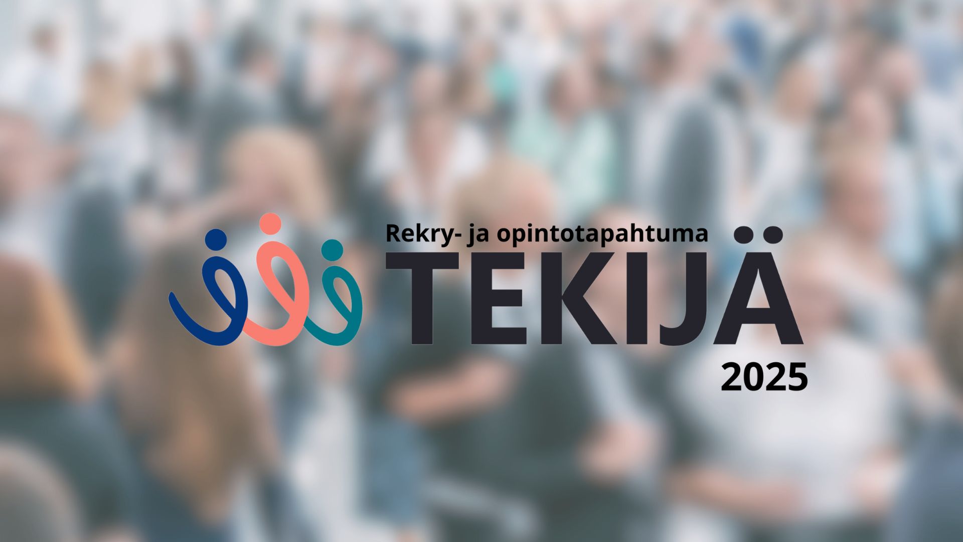 Tekijä tapahtuman logobanneri.